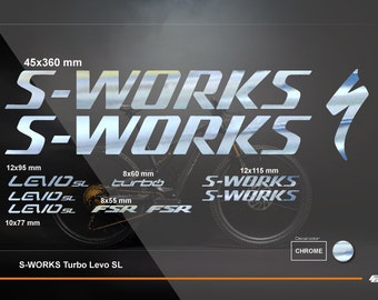 Sticker Adhesivos Specialized Turbo Levo Pegatinas Para Marco