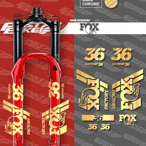Fox 36 2018 Factory Decals Stikers