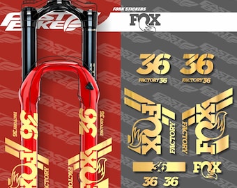 Fox 36 2018 Factory Decals Stikers
