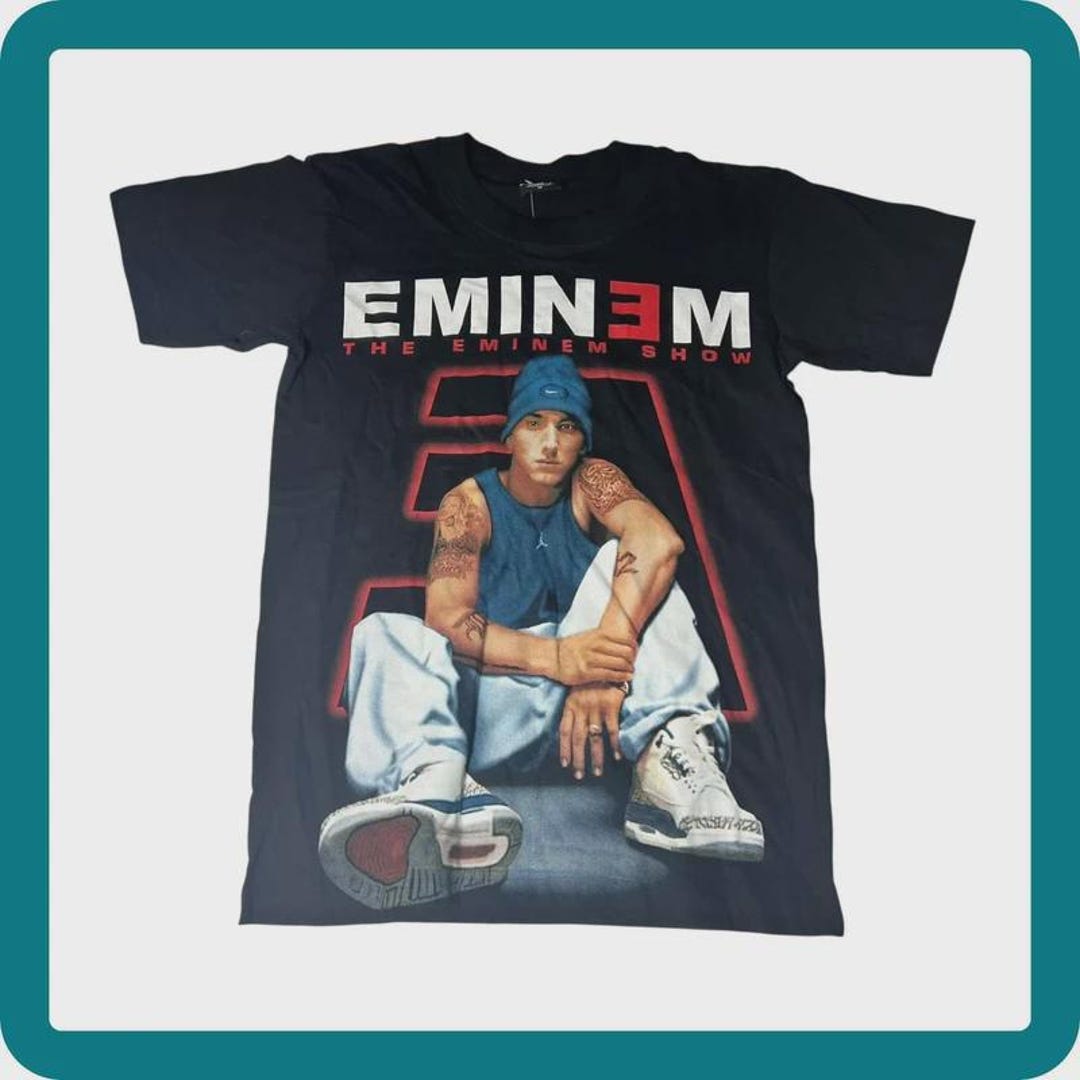 EMINEM THE EMINEM SHOW Tシャツ Lサイズ 2002 Vintage Eminem T-shirt – the Eminem Show 2002 - Etsy