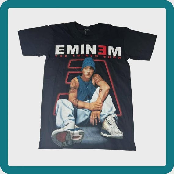 Vintage Eminem T-shirt – the Eminem Show 2002 - Etsy