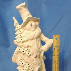 Oak Knob Snowman - Made To Order - Paint Your Own Bisque