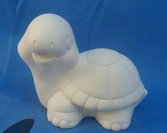 Small Turtle - Made To Order - Paint Your Own Bisque