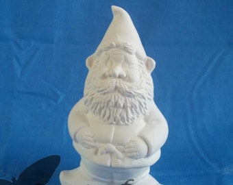 Small Garden Gnome - Made To Order - Paint Your Own Bisque