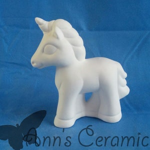 Little Unicorn - Made To Order - Paint Your Own Bisque