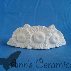 Small Sunflowers - Made To Order - Paint Your Own Bisque