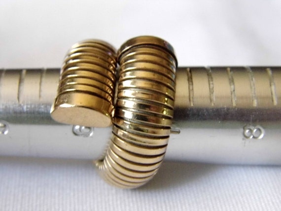 Vintage 1/20 12K Gold Filled Coil Bypass Flexible… - image 5