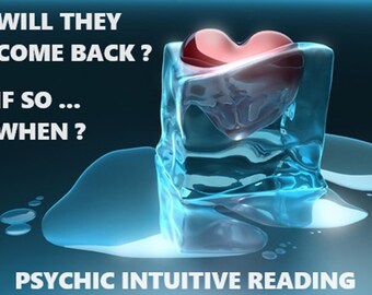 Will they come back? If so, then when? One hour fast psychic intuitive reading