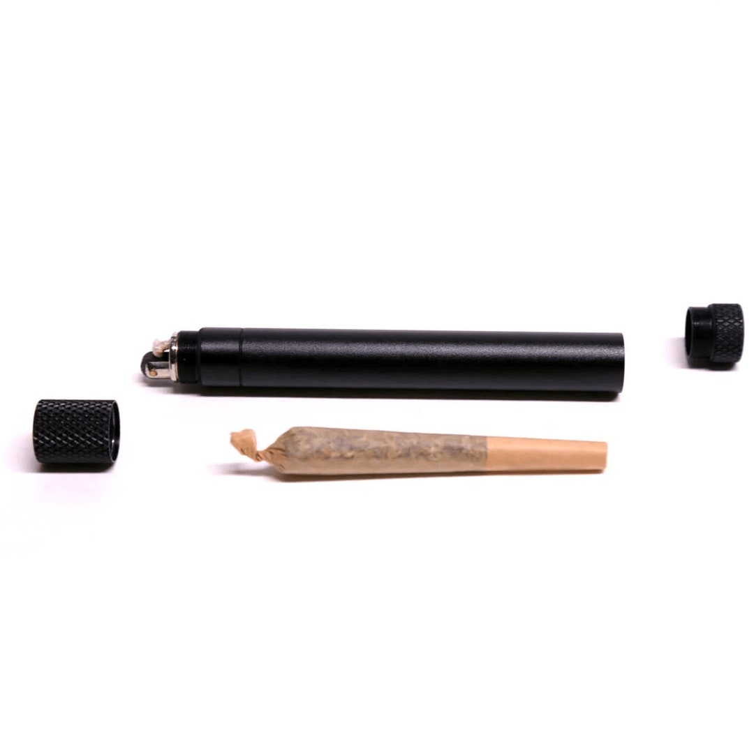 Smellproof Doob Tube and Refillable Lighter | Waterproof