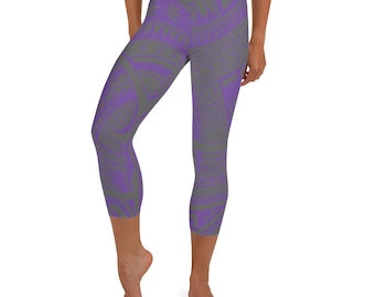 Ekolu Grey Capri Leggings