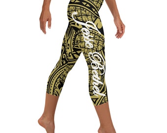 Custom Jesse Bethel High School Capri Leggings