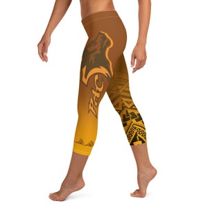 Leggings Capri Pac 5 personnalisés