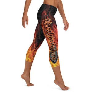 Custom Keahiakahoe Capri Leggings