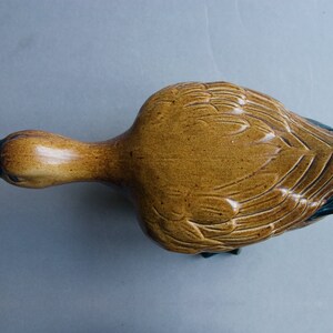 Duck Figurine MCM French Art Ceramics image 5