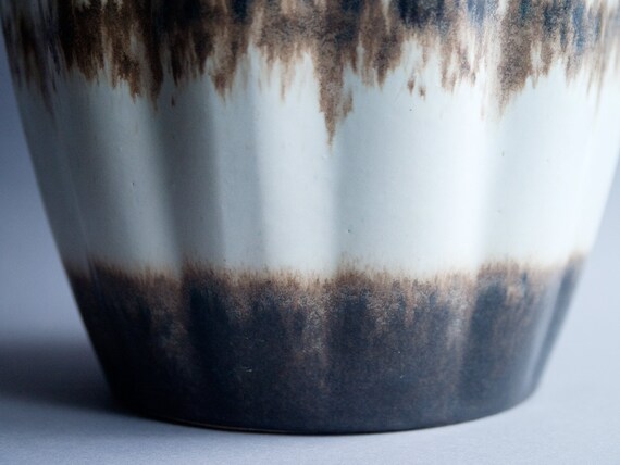 Big Scheurich 292-34 Pumpkin Floor Vase MCM WGP Fat Lava West
