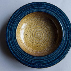 Zaalberg Bowl Ashtray Netherlands MCM Dutch Art Ceramics