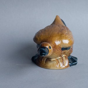 Duck Figurine MCM French Art Ceramics image 2