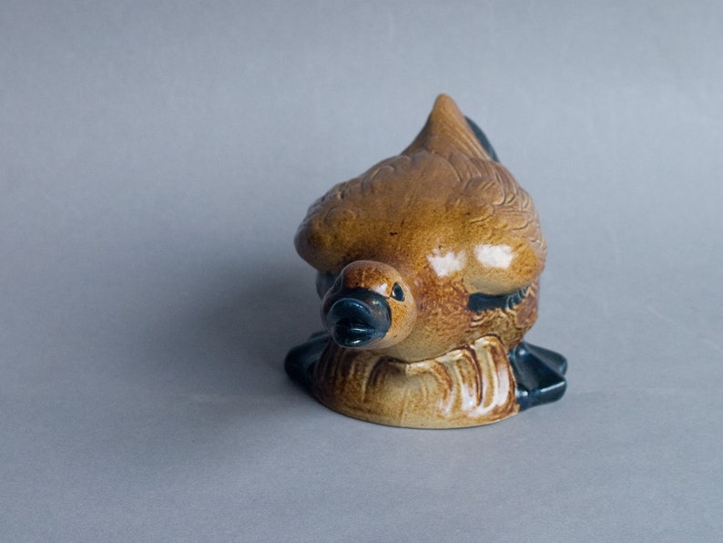 Duck Figurine MCM French Art Ceramics image 2