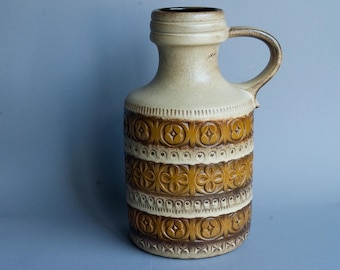 Scheurich 489-39 'Foligna' Floor Vase WGP MCM Art Ceramics Germany
