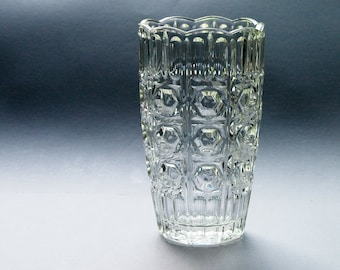 Fidenza Vetraria "Iris" Lens Vase MCM Italy Art Glass