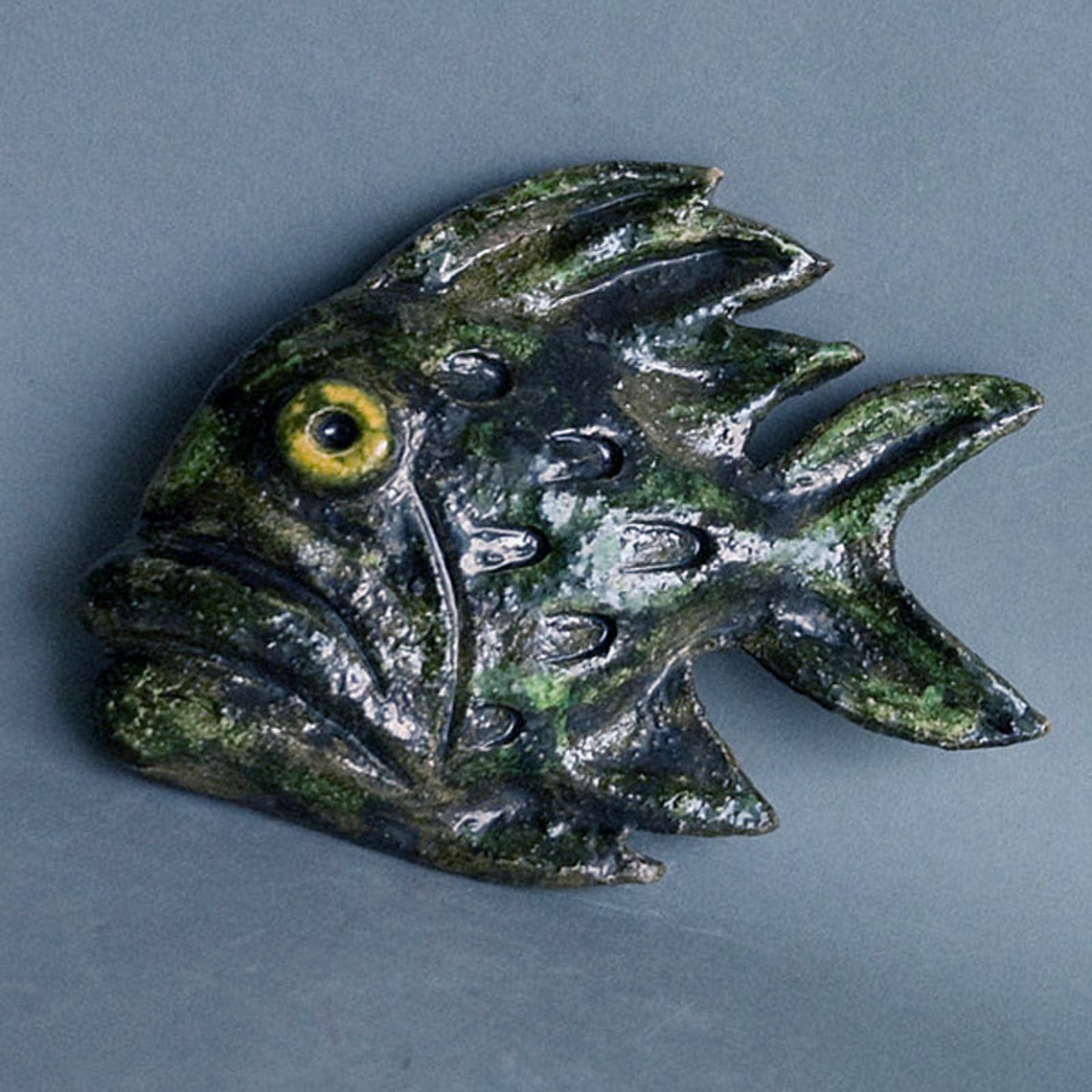 Ceramic Fish Wall Art Object Probably Dutch MCM the - Etsy