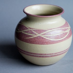 Dutch 1930s Ball Vase Netherlands Dutch Art Ceramics