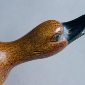 Duck Figurine MCM French Art Ceramics image 9