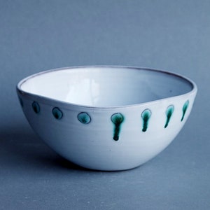 Hans Wagner Art Bowl  MCM The Netherlands Dutch Art Ceramics