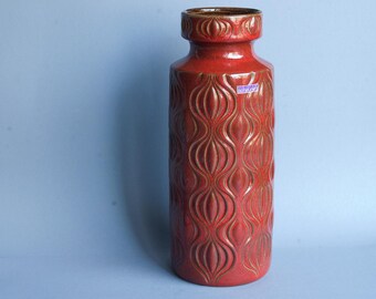Scheurich 285-40 'Amsterdam' Onion Floor Vase WGP MCM Art Ceramics Germany
