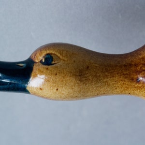 Duck Figurine MCM French Art Ceramics image 8