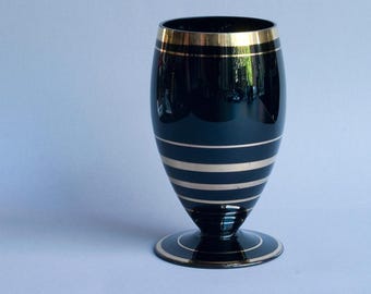 Scailmont Glassworks 'Mimosa' Series ?? Hyalite Vase MCM Belgian Art Glass