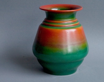 Mosa Maastricht &#39;Ios&#39; Art Deco Vase Netherlands MCM Dutch Art Ceramics