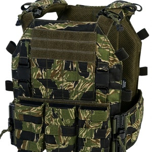 Plate Carrier TIGER STRIPE Ricon Tactical