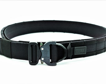 Cinto Tático - D-Ring Cobra Preto - RICON TACTICAL.