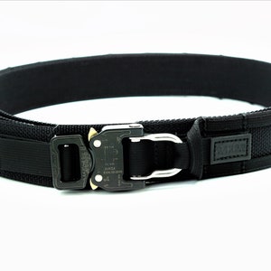 Tactical Belt Black Ricon Tactical