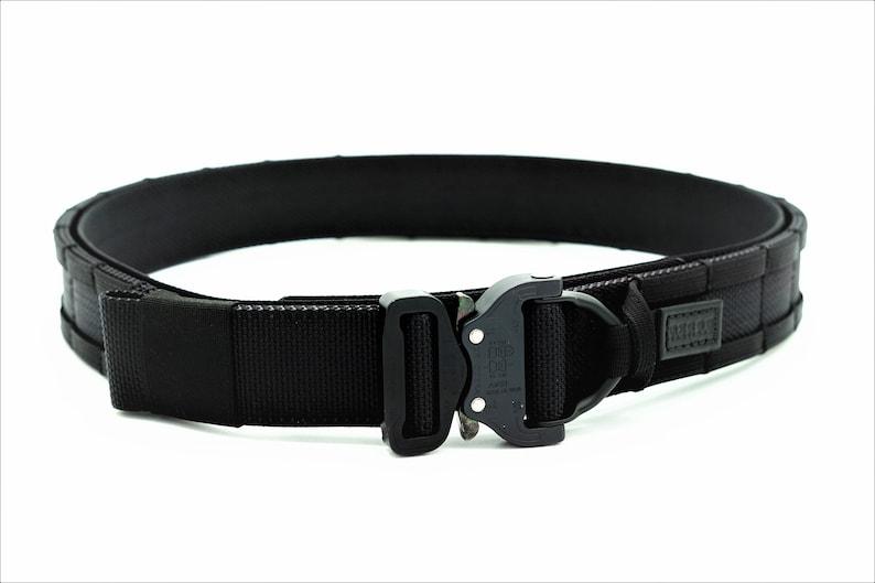 Tactical Belt Dring Cobra Black RICON TACTICAL. Etsy