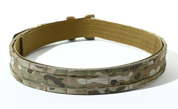 Tactical Belt RICON TACTICAL. Multicam D-Ring Cobra Coyote Brown
