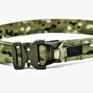 Tactical Belt -Full Multicam D-Ring Cobra- RICON TACTICAL.