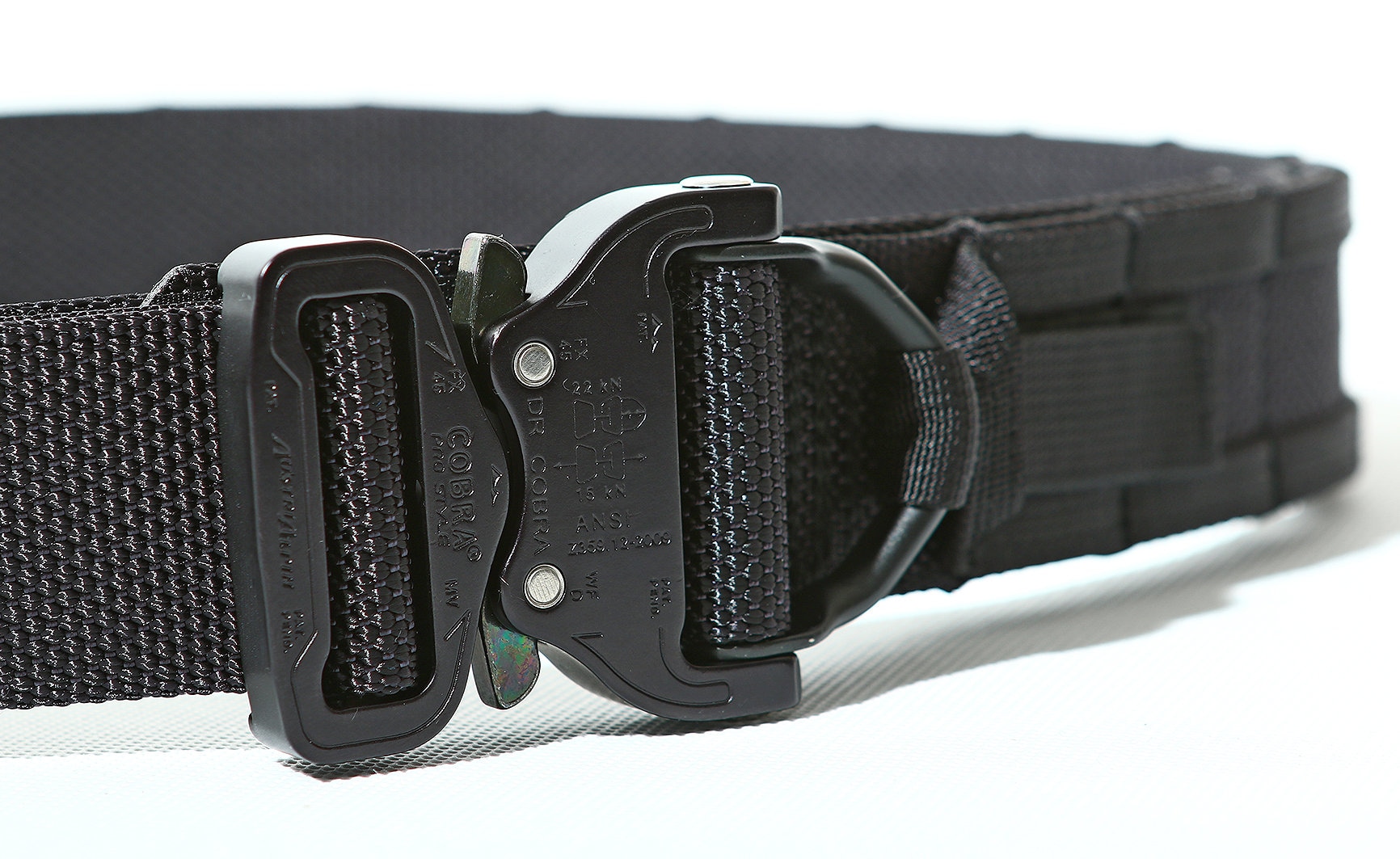 Tactical Belt DRing Cobra Black RICON TACTICAL. Etsy