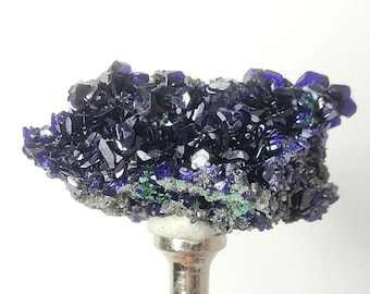 Azurite Natural Crystal 64ct From Tsumeb Mine Namibia