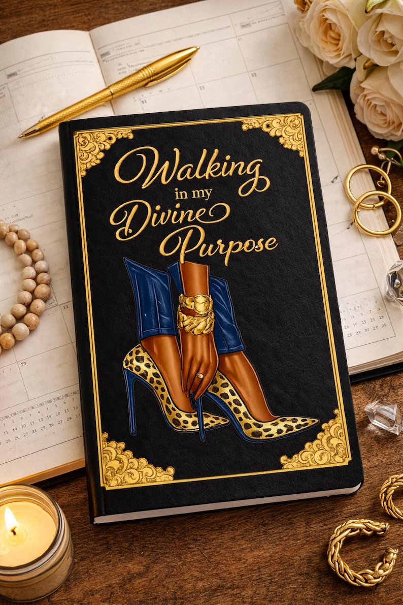 Divine Purpose Journal | Inspirational Christian Notebook - Etsy