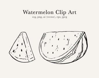 Watermeloen illustraties, watermeloen illustratie, watermeloen JPEG, watermeloen PNG, watermeloen tekening