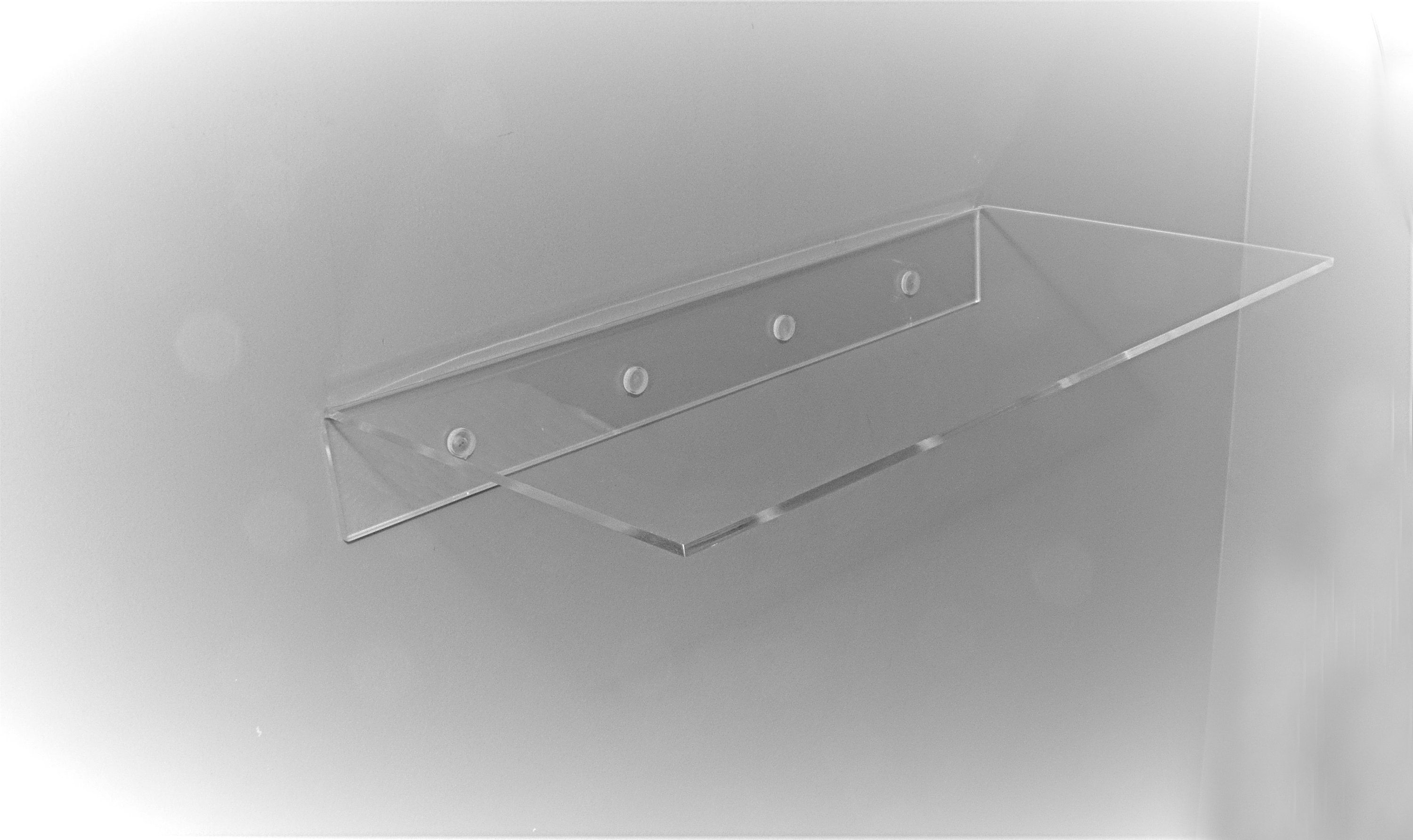 48 Clear Acrylic Floating Shelf Etsy Canada