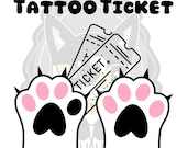Nyahgrem one tattoo ticket
