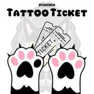 Nyahgrem one tattoo ticket