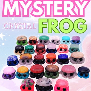 Mystery crystal frogs pack