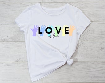 LOVE IS LOVE pride month svg, rainbow, pride, svg