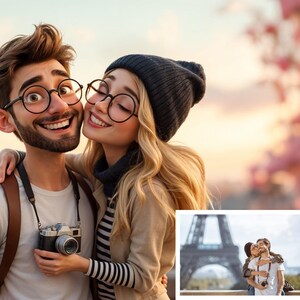 You will get Custom Digital Cartoon Illustration – Personalized Just for You!