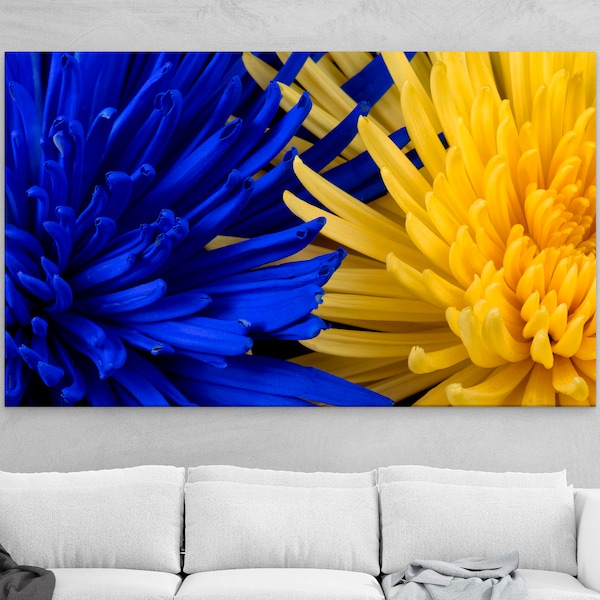 Extra Large Yellow Wall Art Etsy