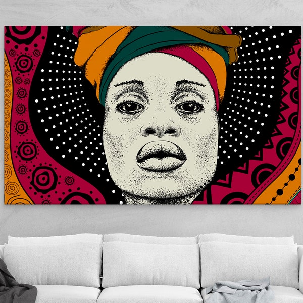 Extra Large African American Wall Art Etsy